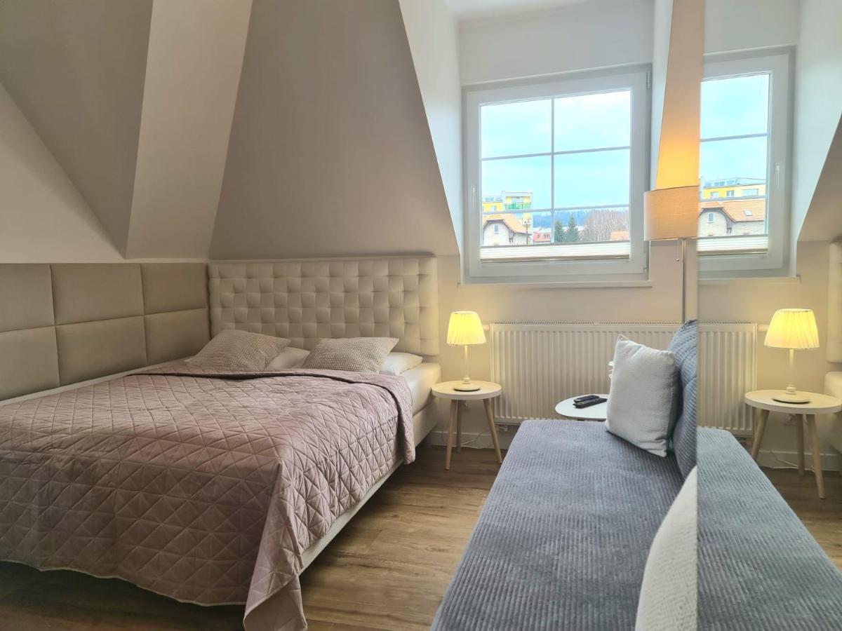 Apartamenty "La Villa" Z Klimatyzacja, Ogrodem, Parkingiem, Blisko Centrum Kudowa-Zdrój Eksteriør bilde
